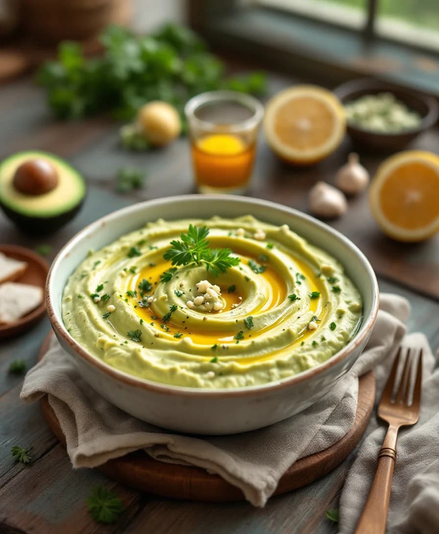 Avocado Feta Dip — AI generated