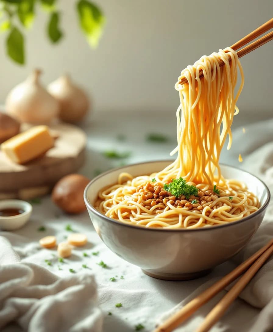 Peanut Butter Coconut Ramen