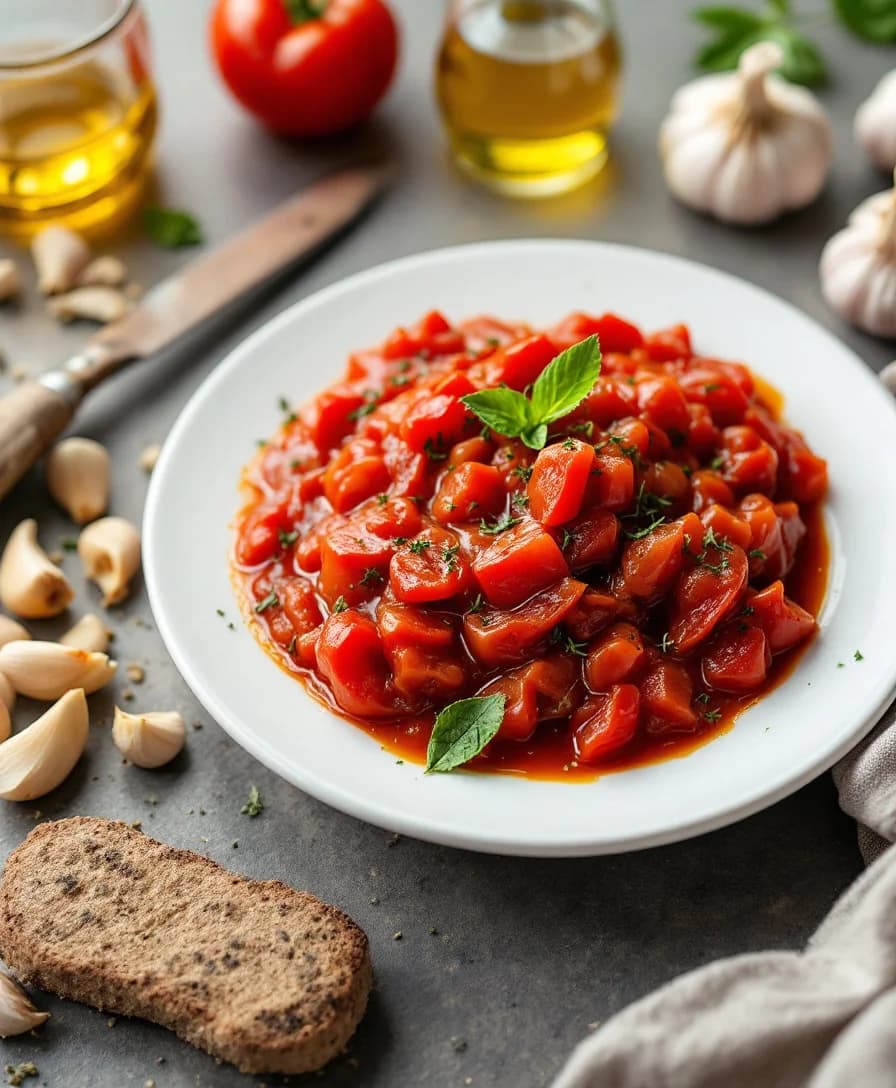 Smoky Tomato Garlic Marinade