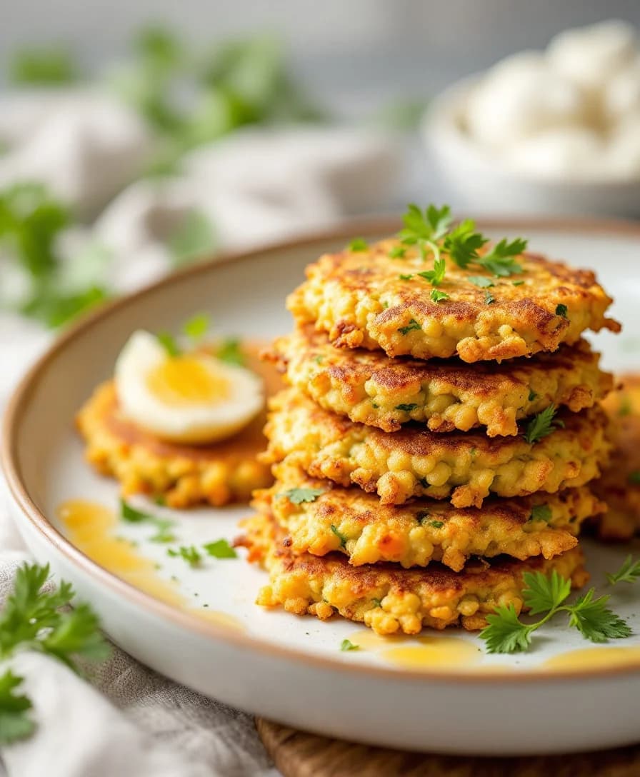 Carrot Zucchini Fritters