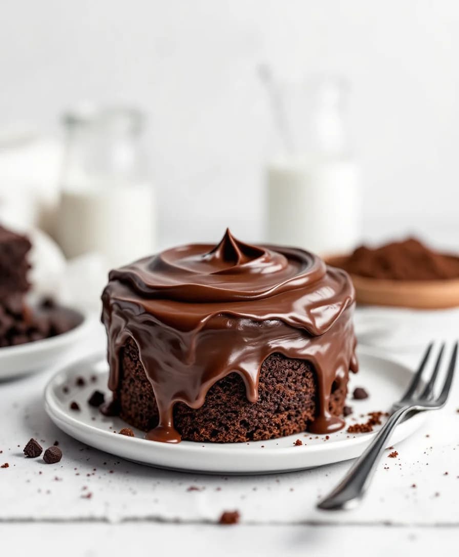 Easy Devil's Food Chocolate Cake