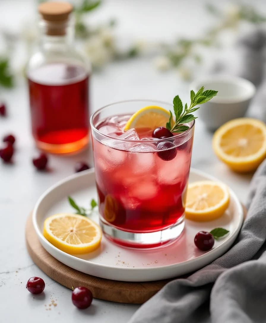 Tart Cherry Mocktail
