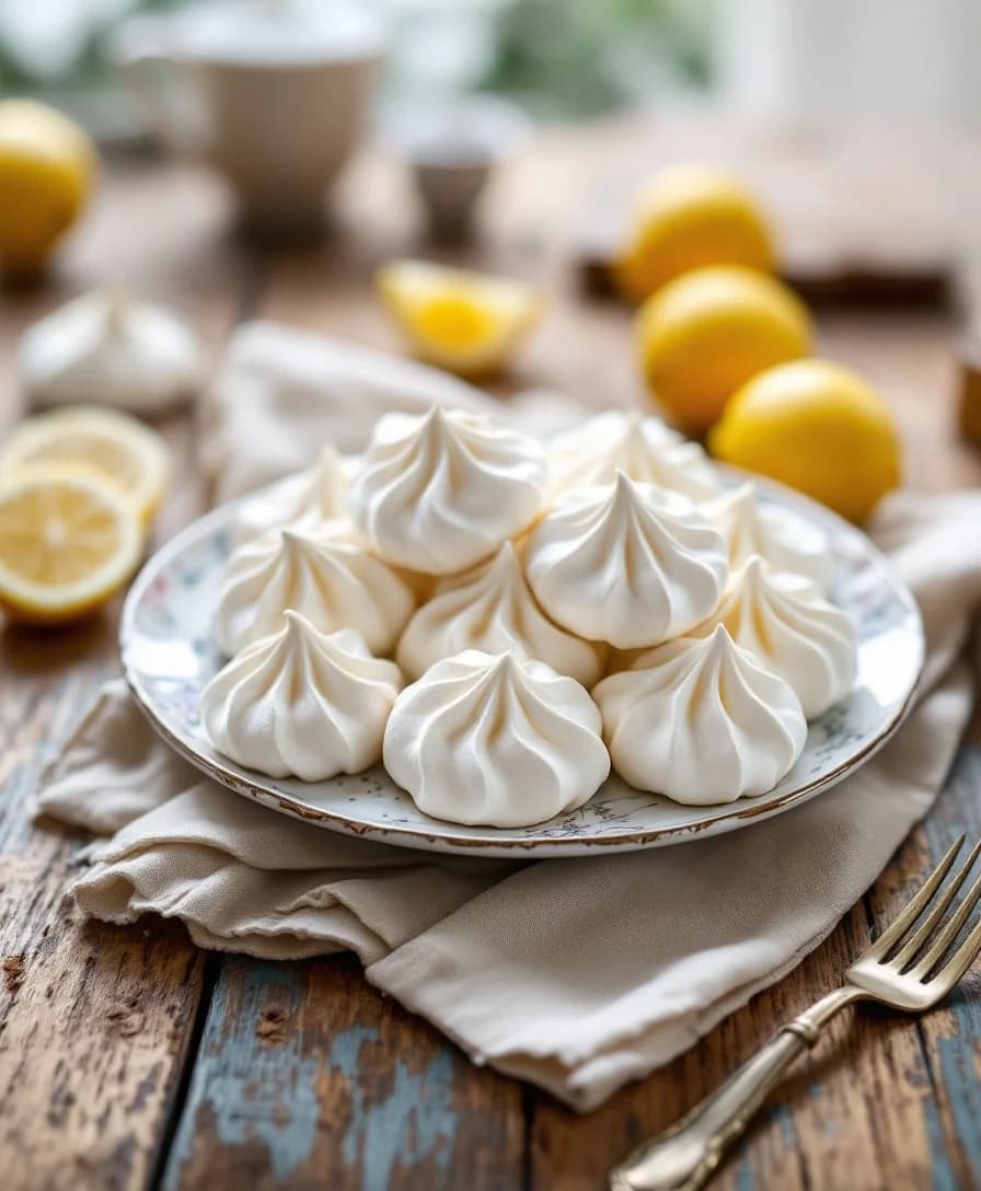 Classic meringues