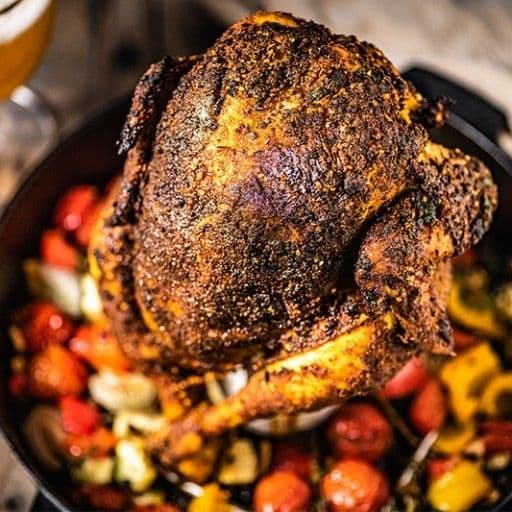 Juicy Beer Can Chicken