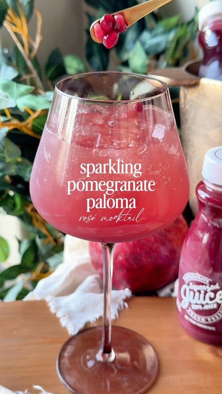 Sparkling Pomegranate Paloma