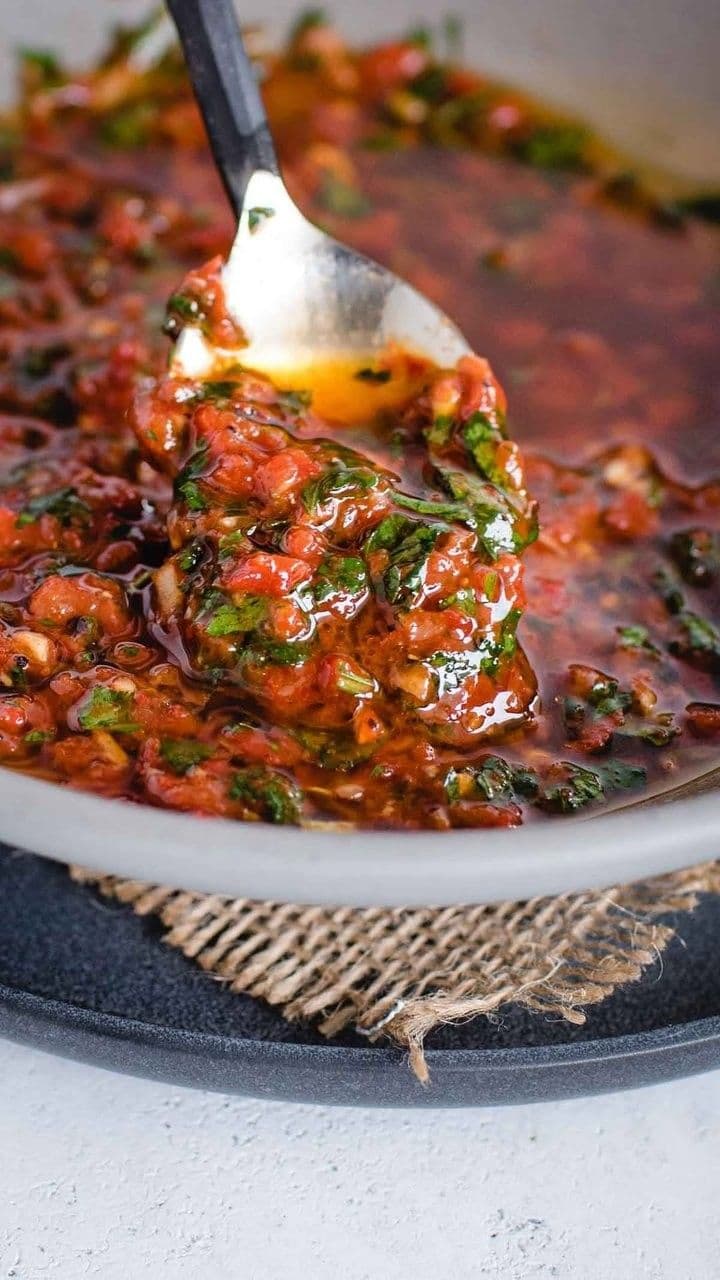 Red Chimichurri Sauce
