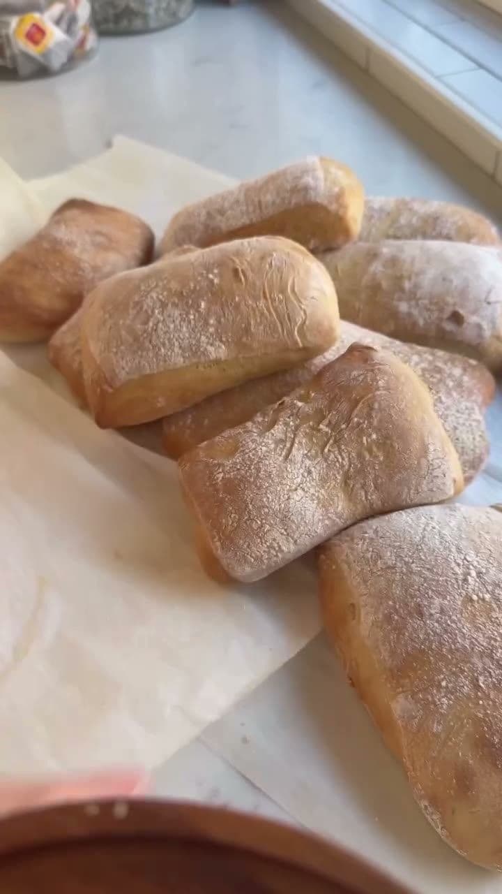 Homemade Ciabatta