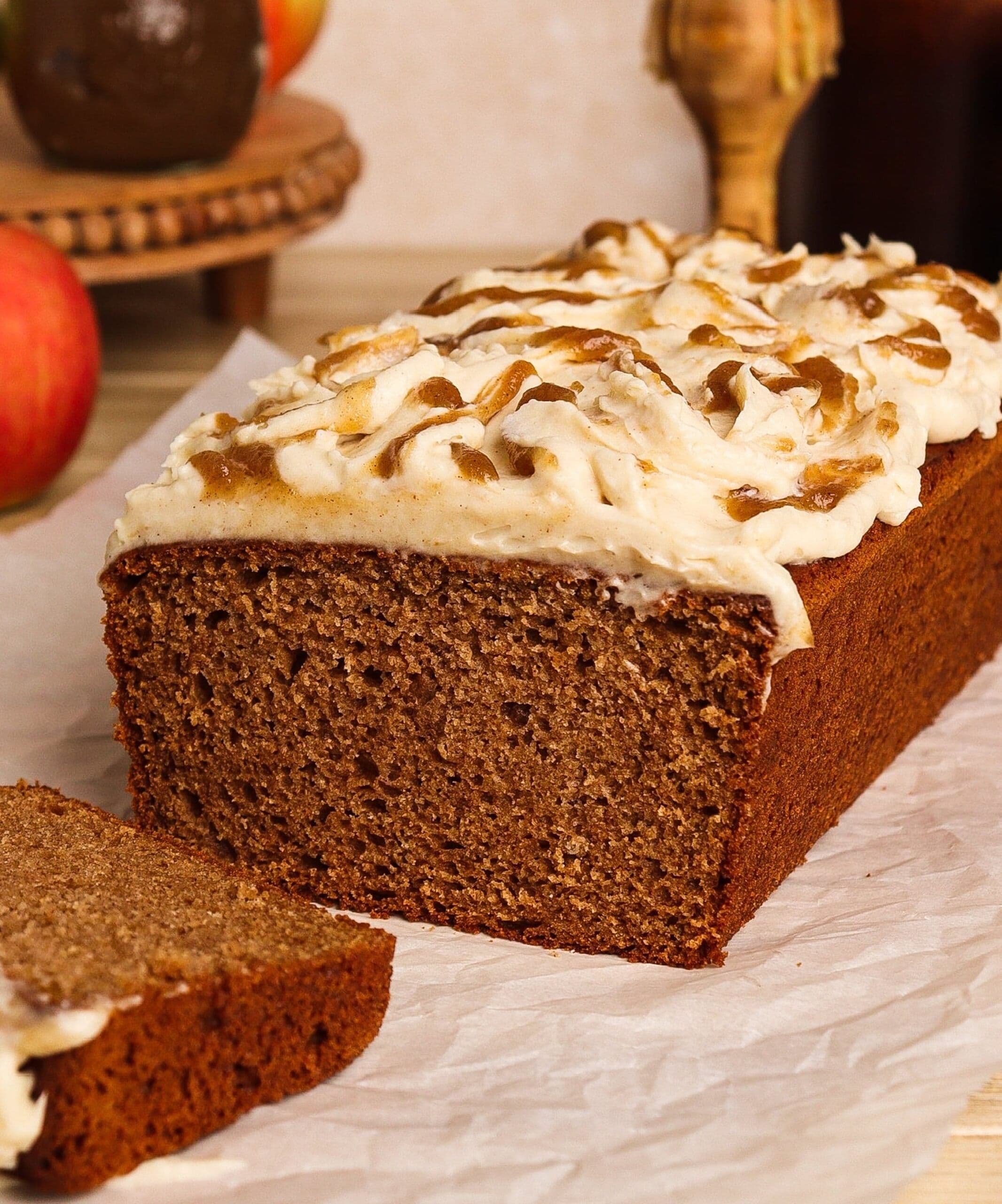 Spiced Apple Butter Loaf