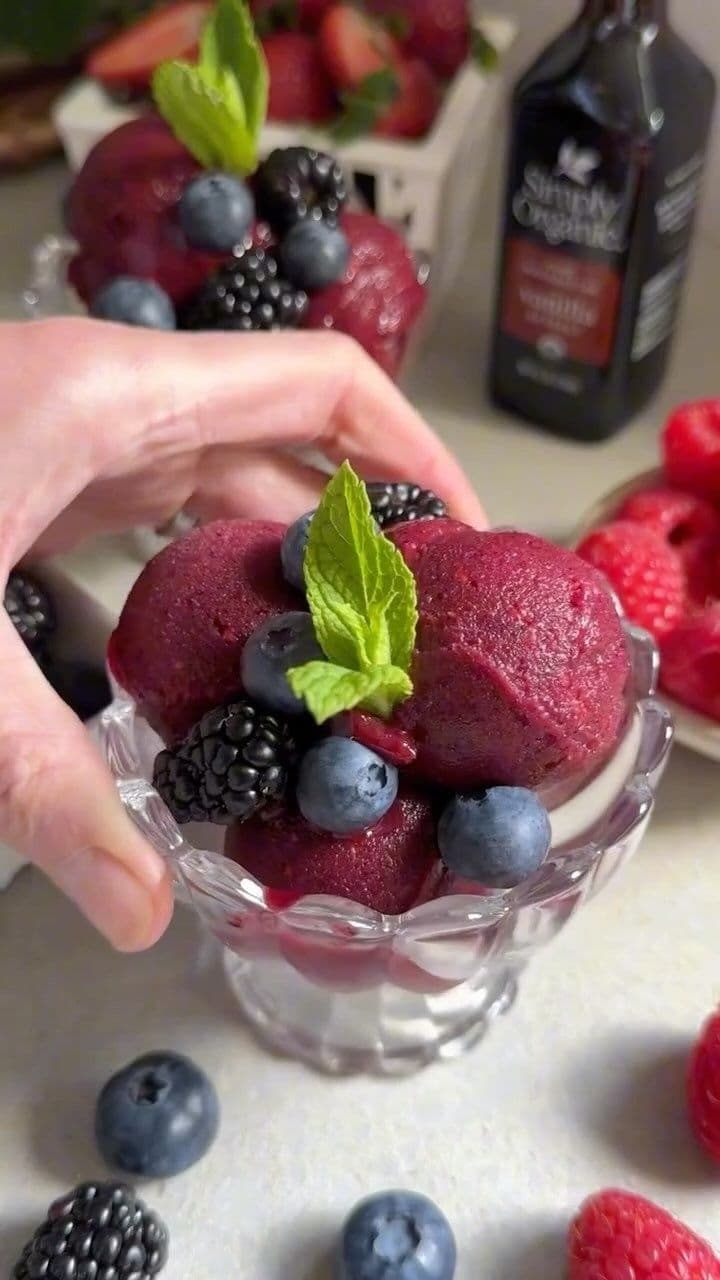 Mixed Berry Sorbet