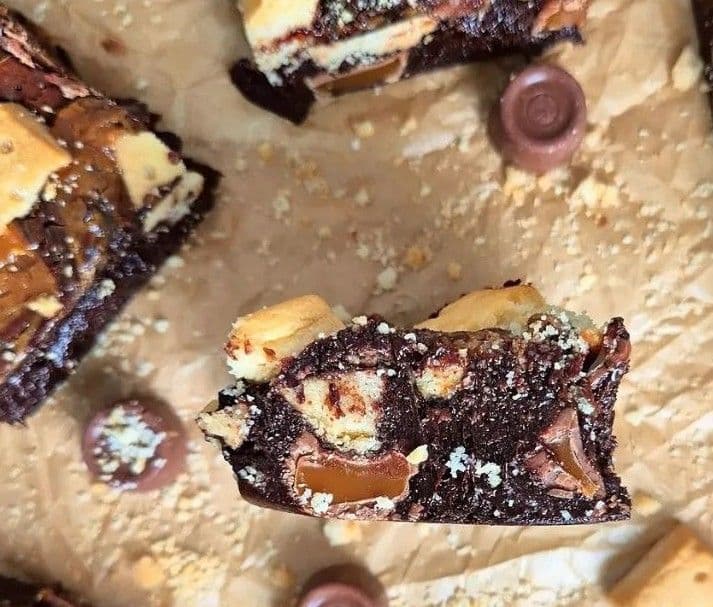Millionaire's Shortbread Brownies