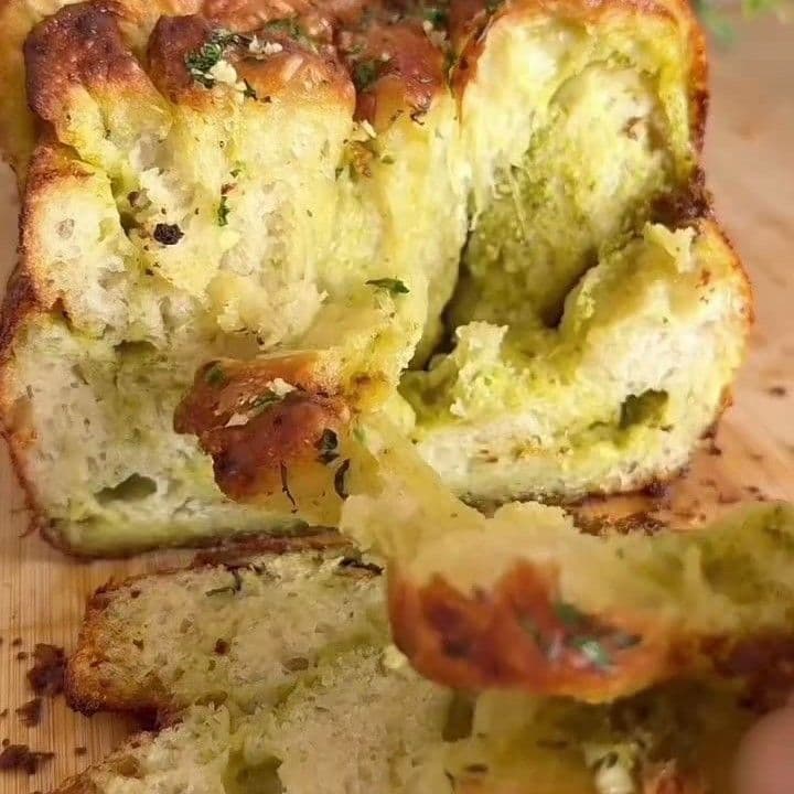 Parmesan & Pesto Focaccia Loaf