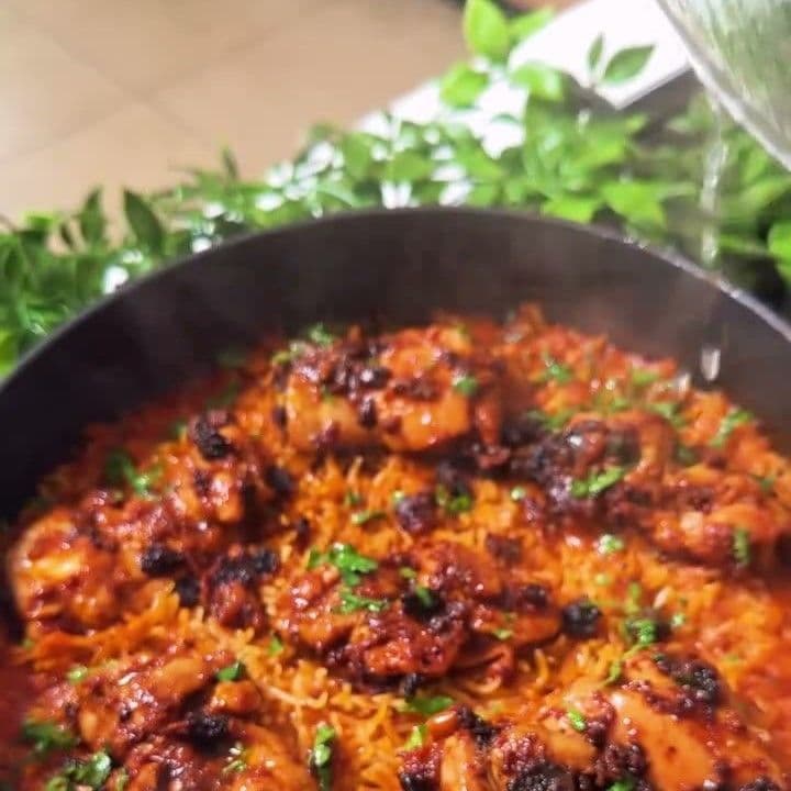 Chicken Jollof-Style Rice