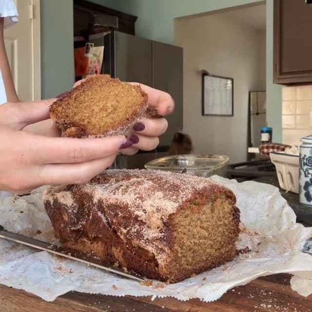 Apple Cider Donut Loaf