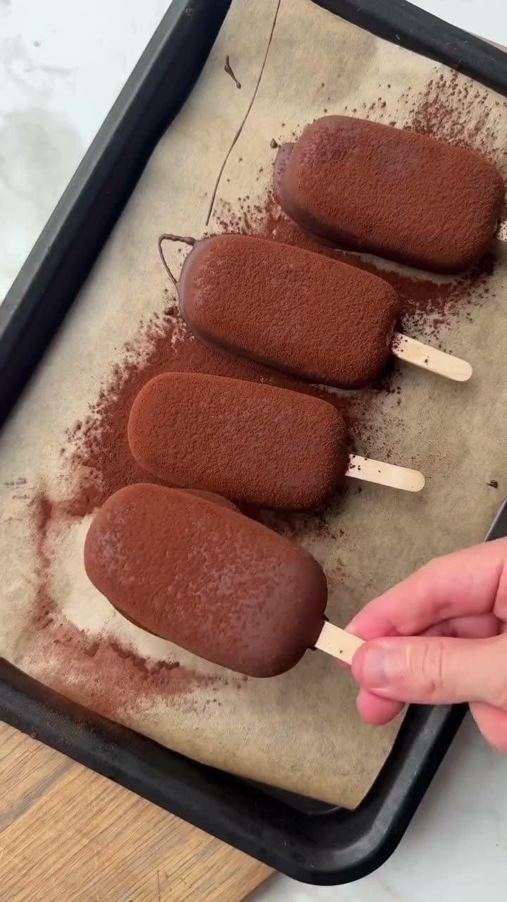 Tiramisu Ice Lollies