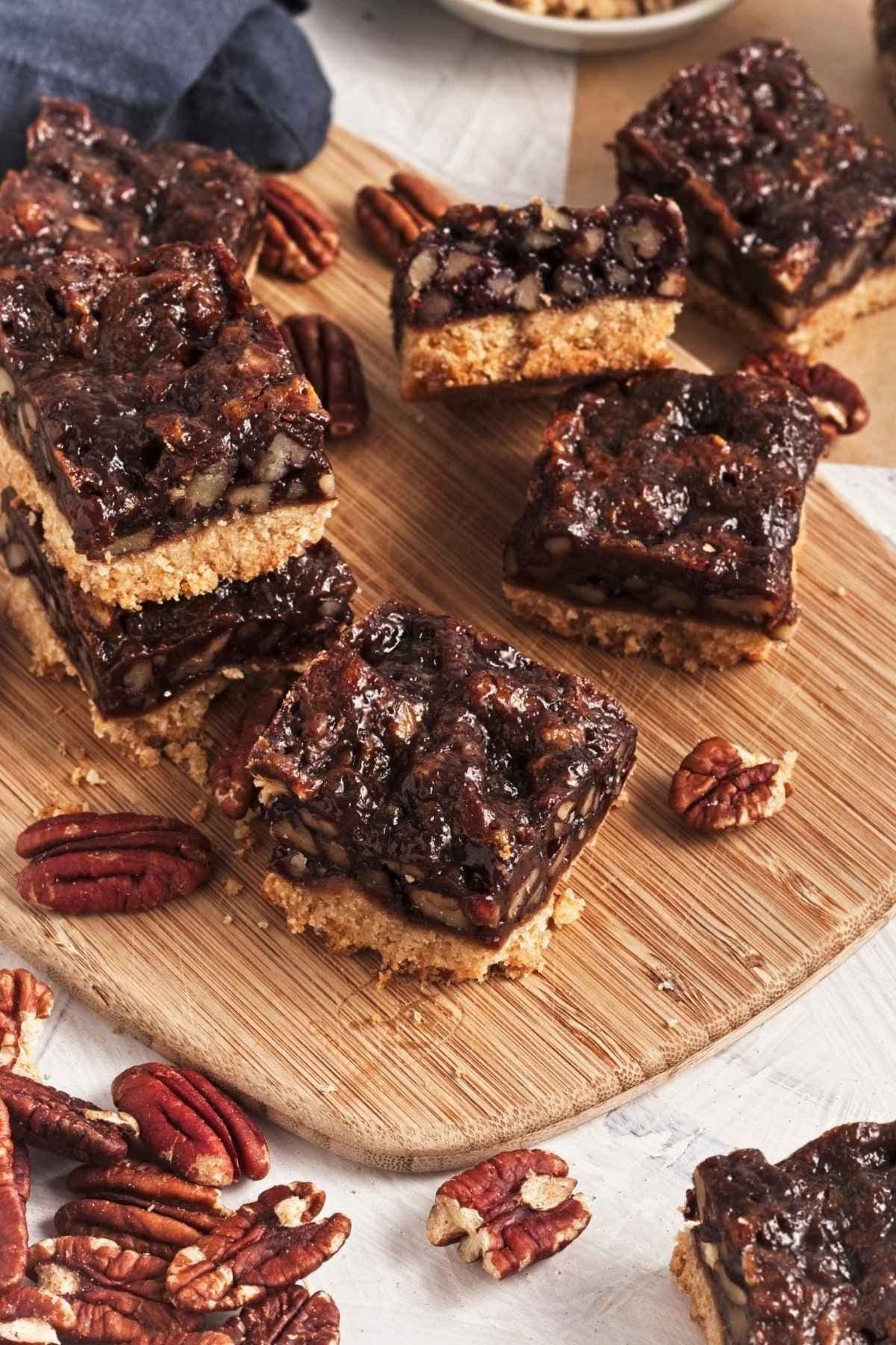 Vegan Pecan Pie Bars