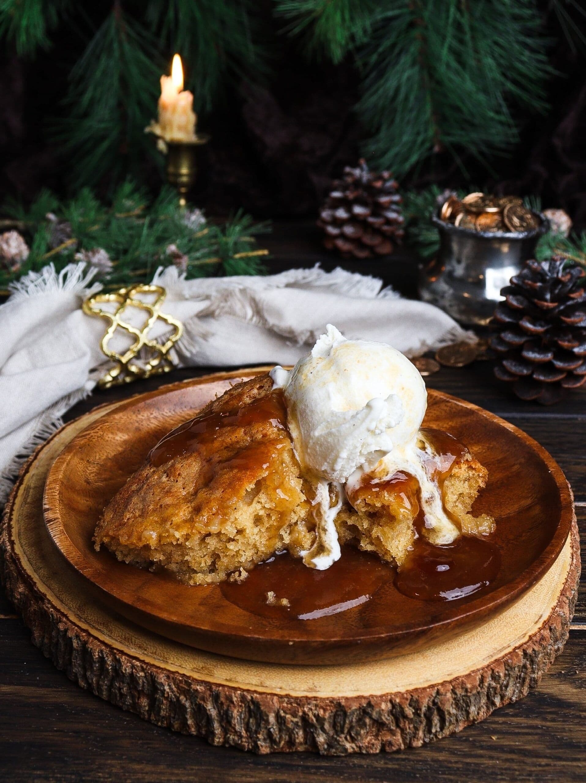 Browned Butter and Ale Pudding