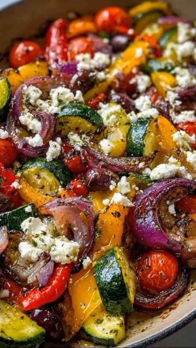 Greek Roasted Vegetable Medley