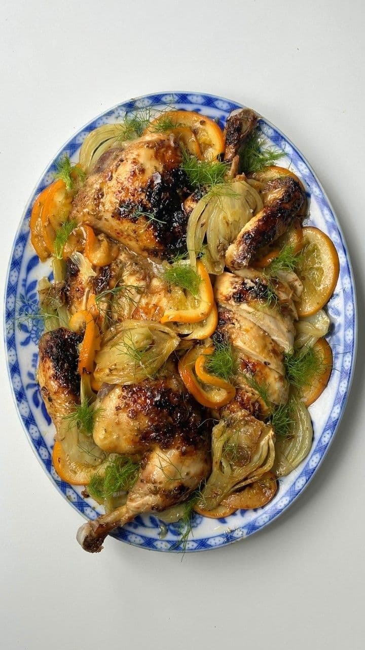 Orange and Fennel Chicken